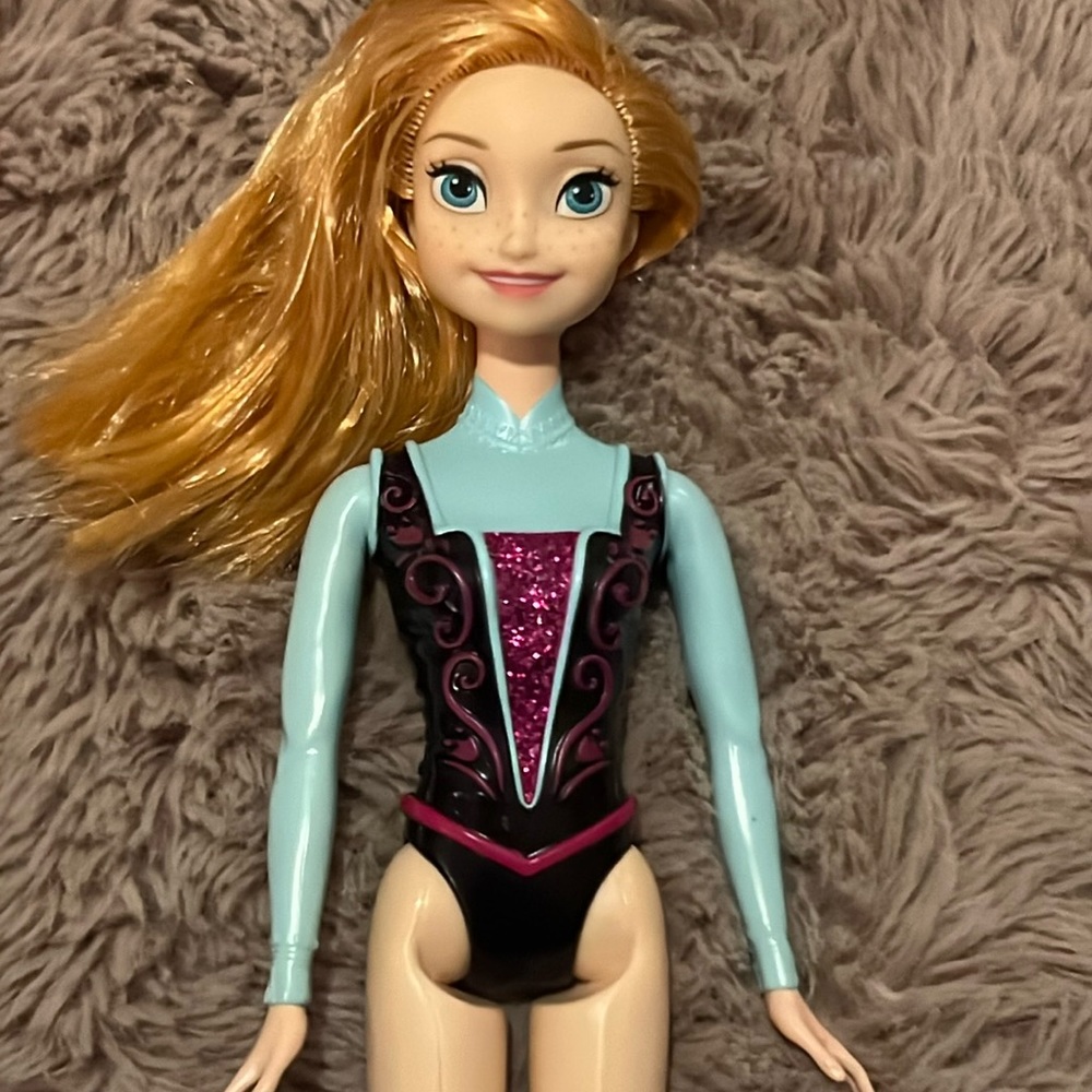 Elsa Barbie 2013 Mattel Disney Frozen movie character Princess skirt toy doll - Picture 6 of 7